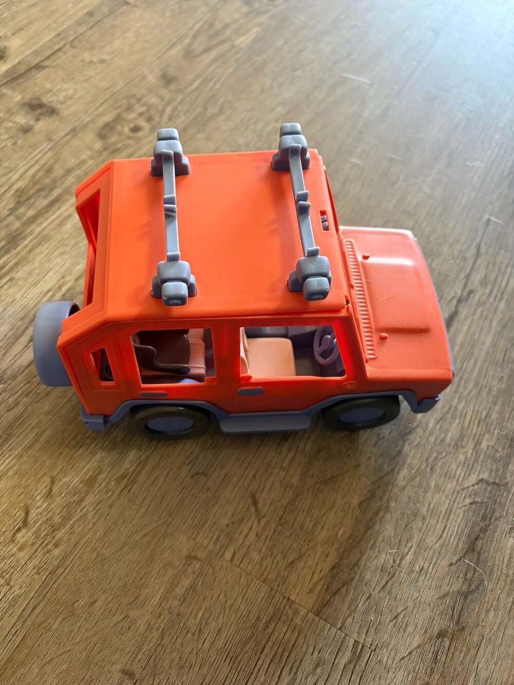 BLUEY Heeler Jeep 4WD Family Vehicle Car By Moose Toys Replacement Car Orange
